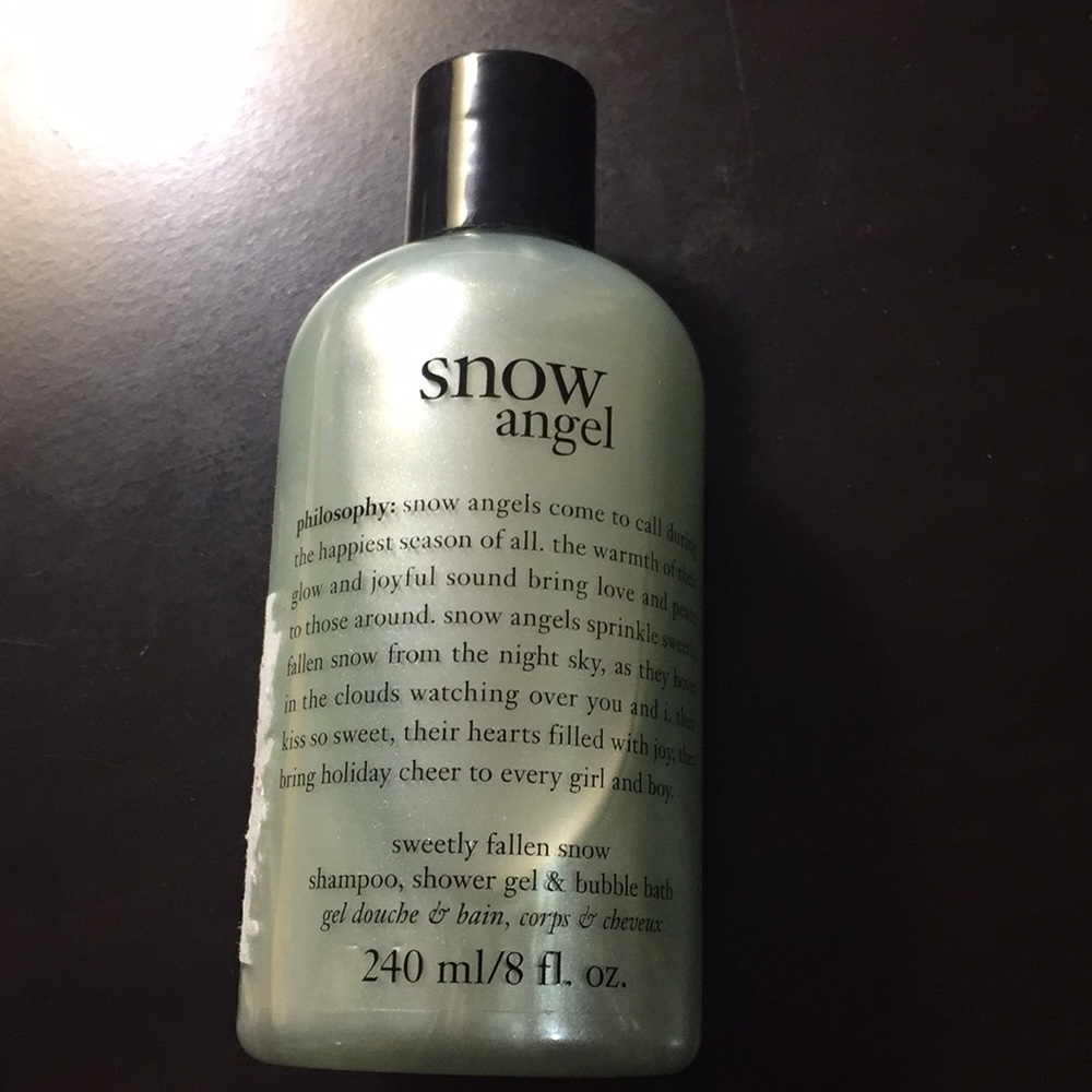 Philosophy Snow Angel shampoo shower bubble bath